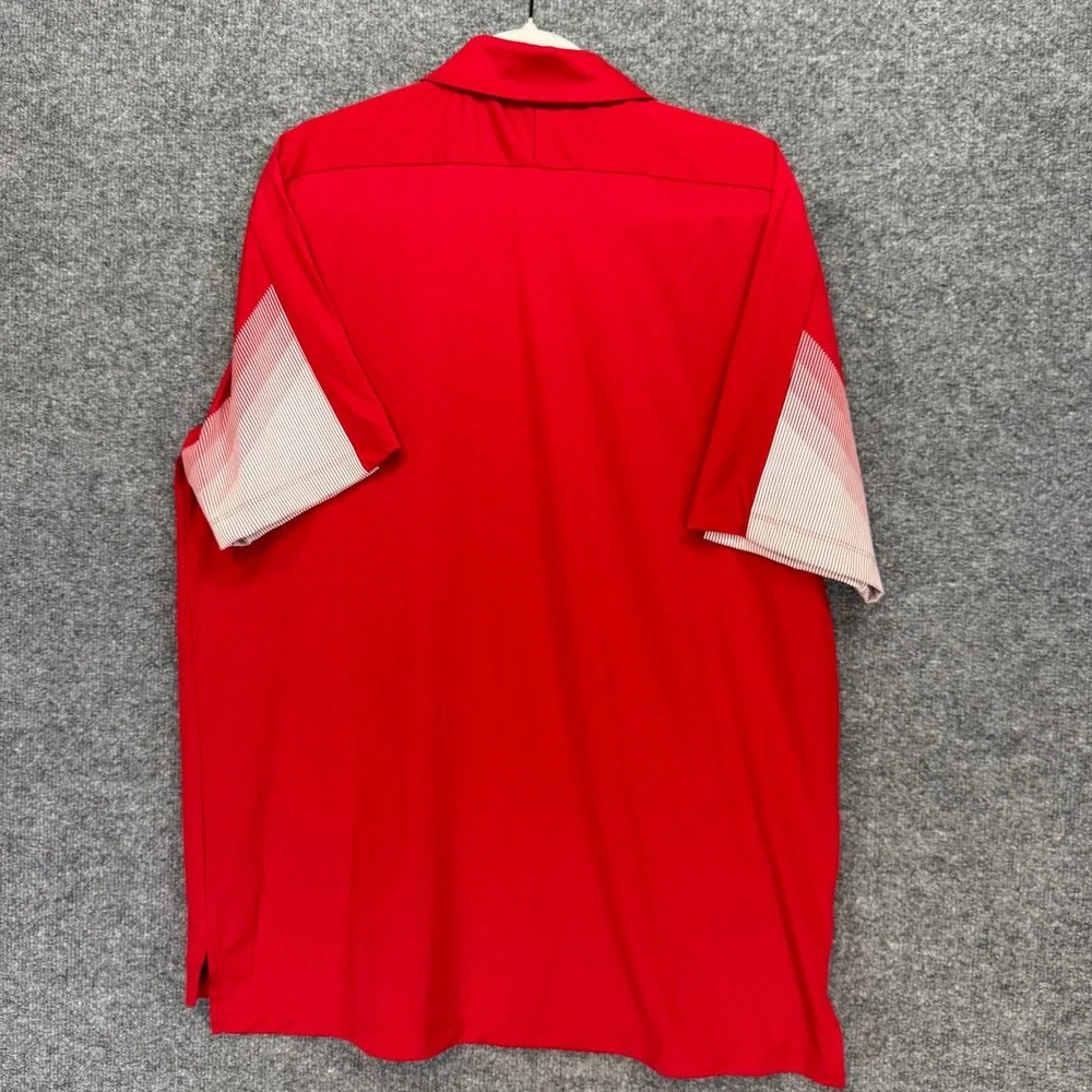Rutgers‎ Scarlet Knights Adidas Polo Shirt Mens XL Primeblue NCAA Golf Sport